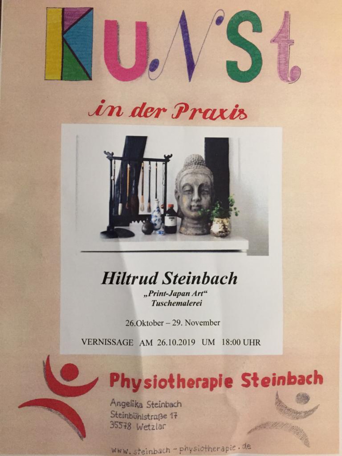 Vernissage -  Kunst in der Praxis - Hiltrud Steinbach 