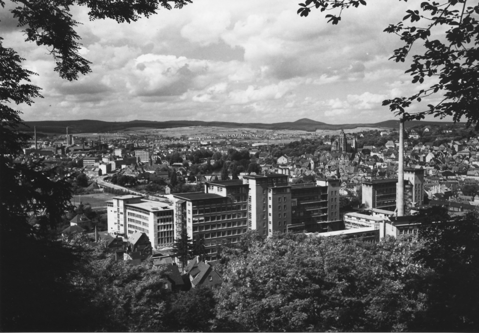 LEITZ Werk in Wetzlar 1957.